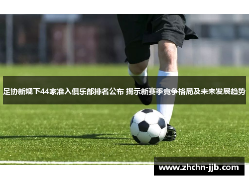 足协新规下44家准入俱乐部排名公布 揭示新赛季竞争格局及未来发展趋势